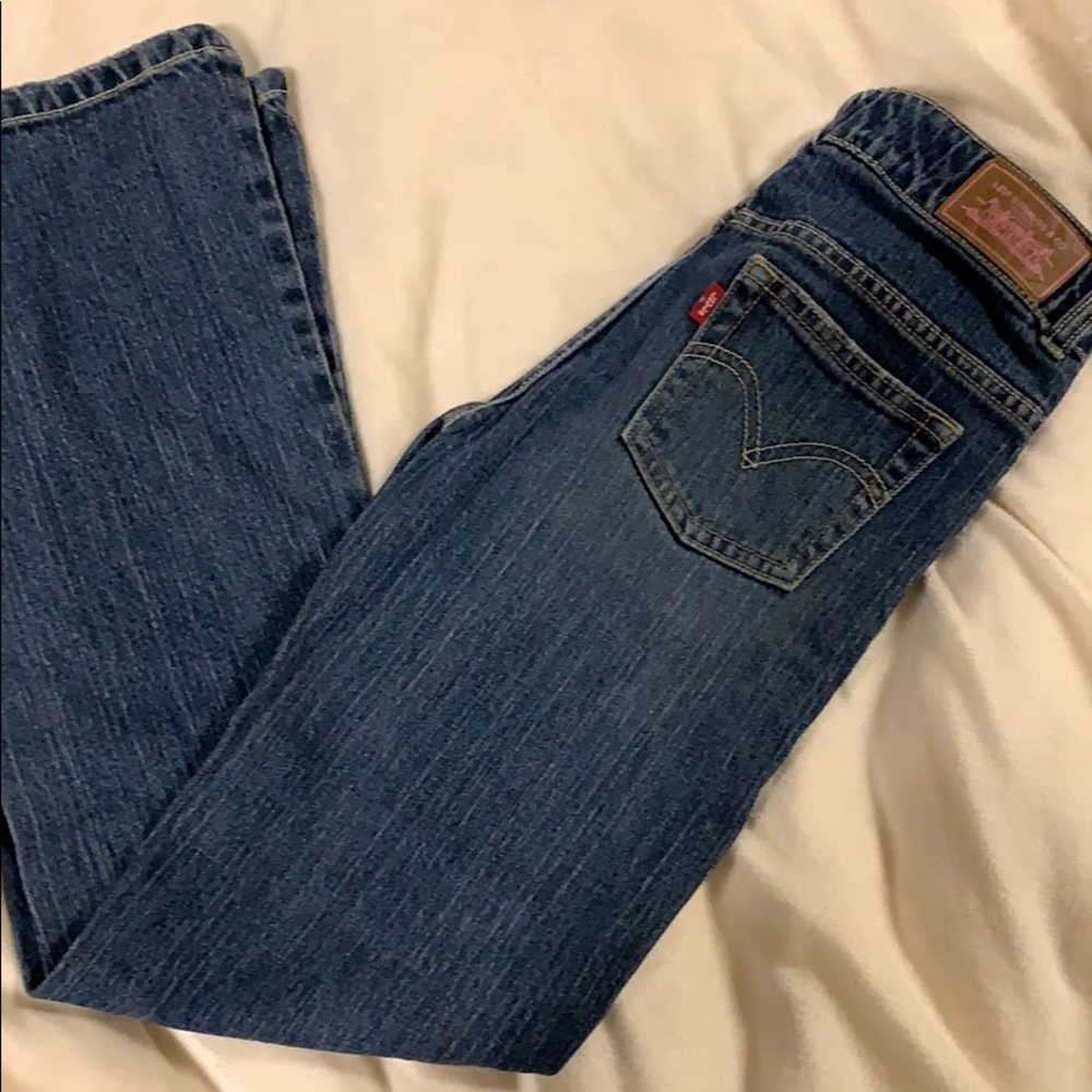 Levi stretch flare jeans